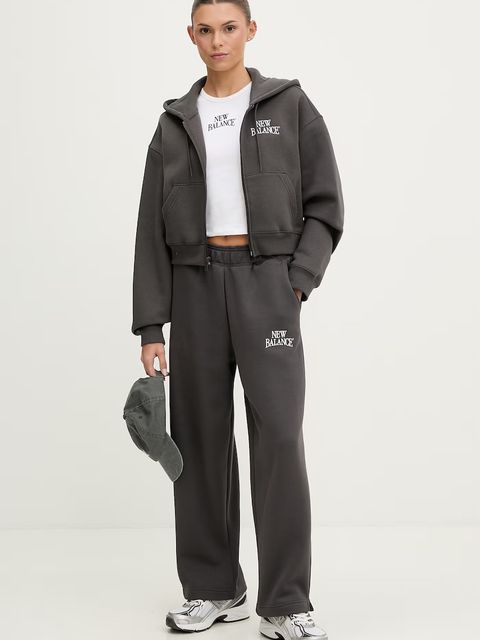 New Balance bluza z kapturem damska Fleece Full Zip - zdjęcie produktu nr 1