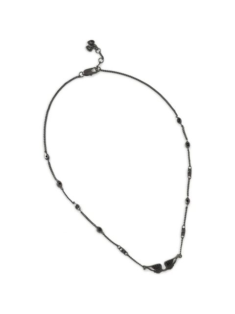 Zadig&Voltaire crystal-embellished chain necklace - Black - zdjęcie produktu nr 1