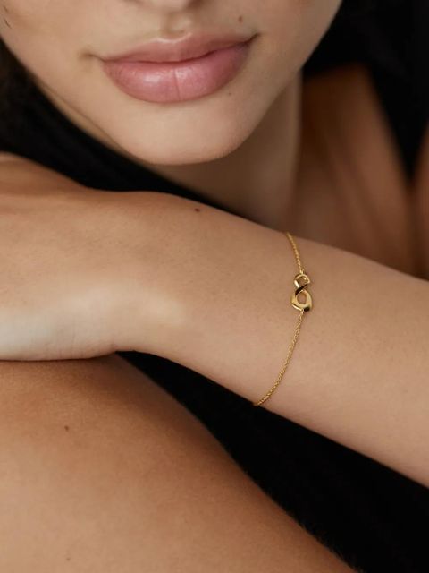 Monica Vinader Infinity chain bracelet - Gold - zdjęcie produktu nr 2