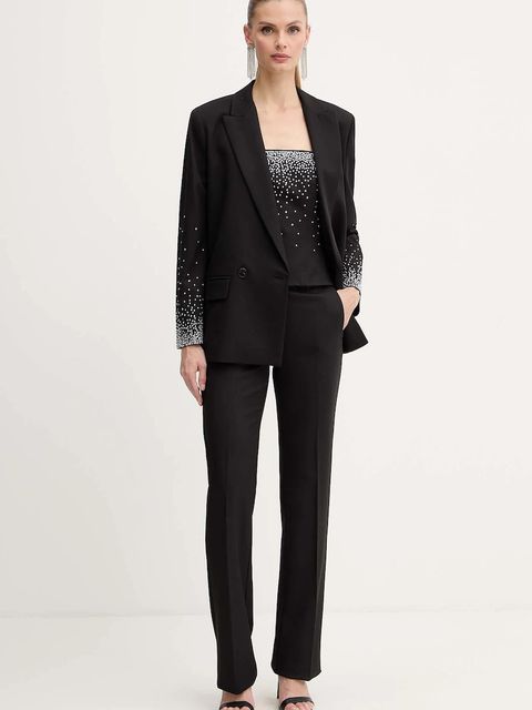 Marella marynarka kolor czarny oversize 2523046152200 - zdjęcie produktu nr 2