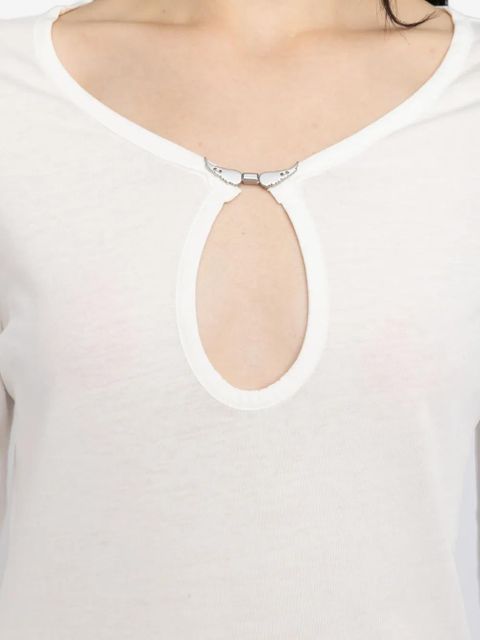 Zadig&Voltaire long-sleeved T-shirt - White