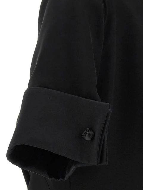 Sportmax collar zip-up dress - Black - zdjęcie produktu nr 2