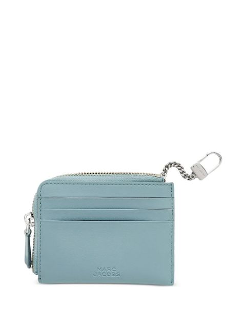Marc Jacobs top-zip leather wallet - Blue
