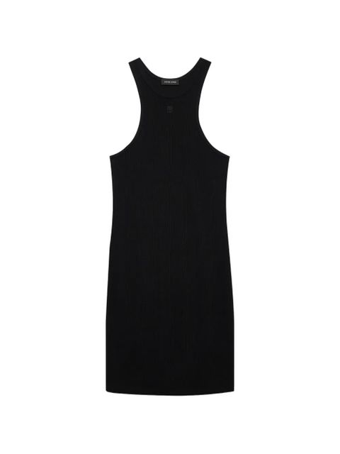 ANINE BING Cole racerback mini dress - Black - zdjęcie produktu nr 1