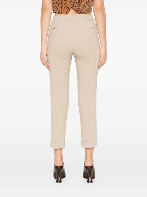 ETRO cuffed trousers - Neutrals