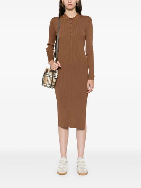 Lauren Ralph Lauren polo midi dress - Brown - zdjęcie produktu nr 2
