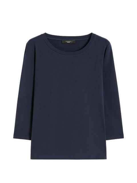 Max Mara three-quarter sleeve T-shirt - Blue - zdjęcie produktu nr 1