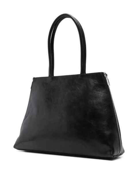 Coperni buckle-fastening leather shoulder bag - Black