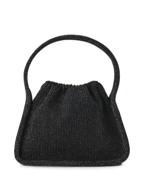 Alexander Wang Reflective Knit Ryan Small Bag - Black