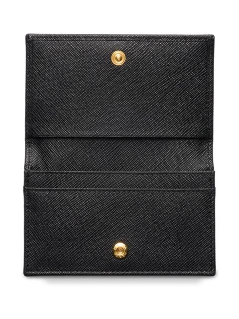 Prada Saffiano leather cardholder - Black - zdjęcie produktu nr 2