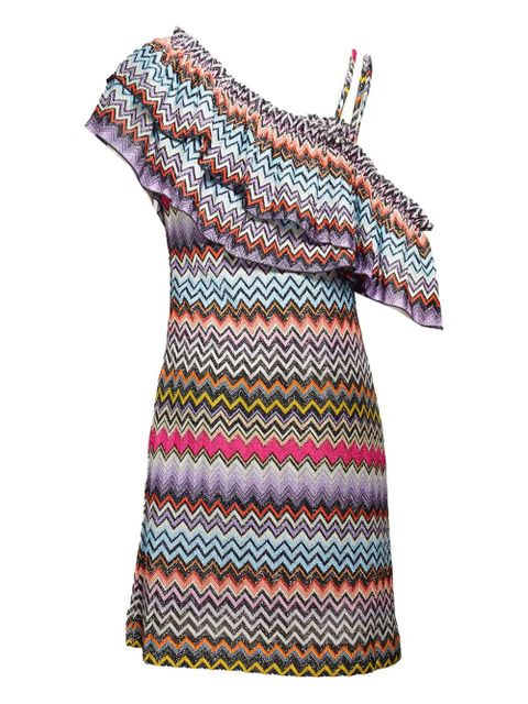 Missoni Zigzag mini dress - Blue - zdjęcie produktu nr 2