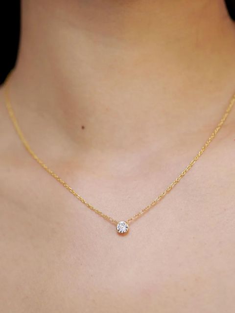 Monica Vinader Essentials necklace - Gold - zdjęcie produktu nr 2