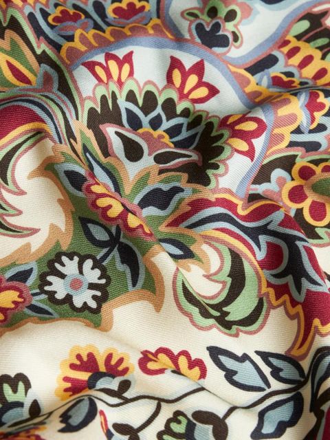 ETRO paisley print shirt dress - Neutrals