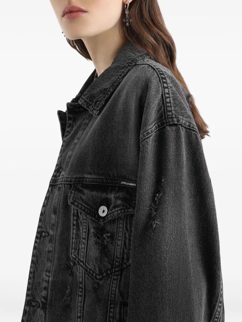 Dolce & Gabbana buttoned denim jacket - Black