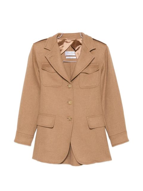 Max Mara flap-pocket button-fastening jacket - Neutrals - zdjęcie produktu nr 1