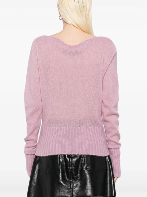 TOM FORD boat-neck sweater - Pink
