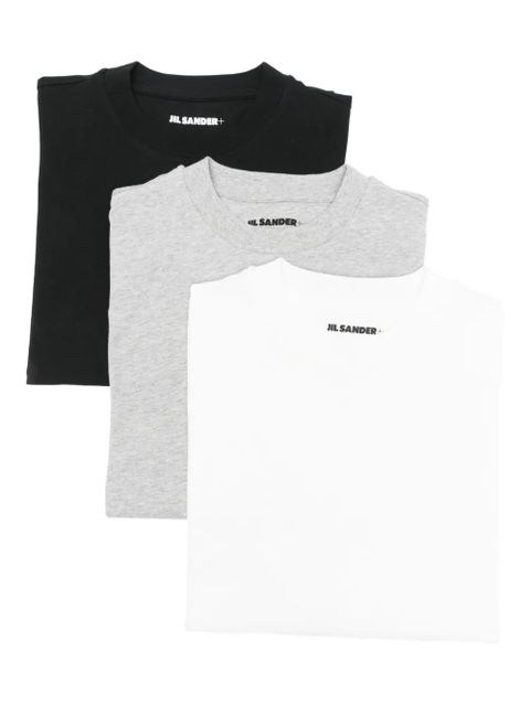 Jil Sander crew-neck T-shirt (set of three) - Black - zdjęcie produktu nr 1