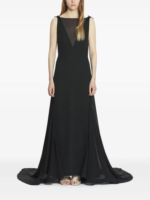 Lanvin silk gown - Black
