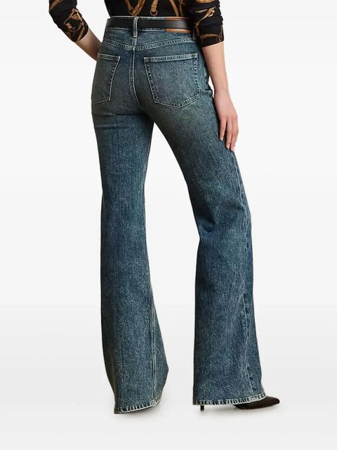 Lauren Ralph Lauren high-waist flared jeans - Blue