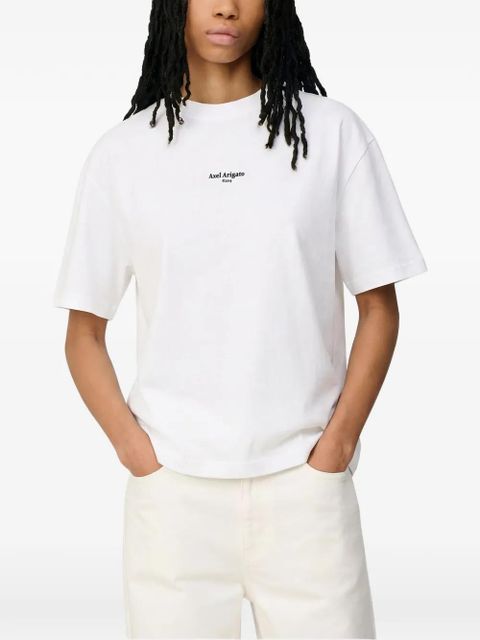 Axel Arigato logo-print organic cotton T-shirt - White