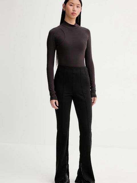 G-Star longsleeve kolor brązowy z półgolfem D27965-E299 - zdjęcie produktu nr 2