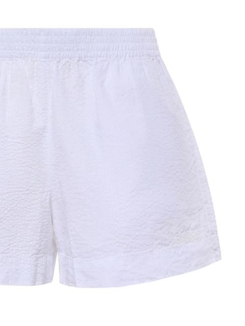MC2 Saint Barth elastic-waistband shorts - White