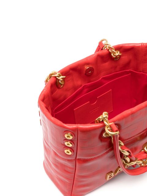 Balmain small 1945 tote bag - Red