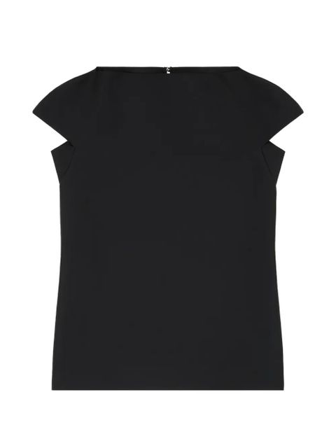 MM6 Maison Margiela cap-sleeve mini dress - Black - zdjęcie produktu nr 1