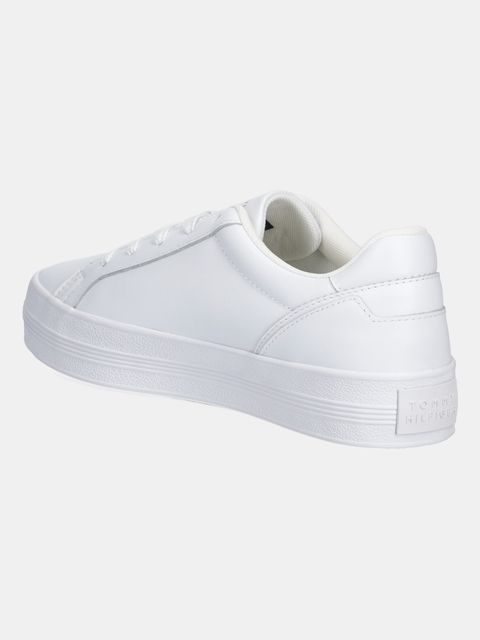 Tommy Hilfiger sneakersy skórzane VULC WEBBING SNEAKER damskie kolor biały FW0FW08903 - zdjęcie produktu nr 2