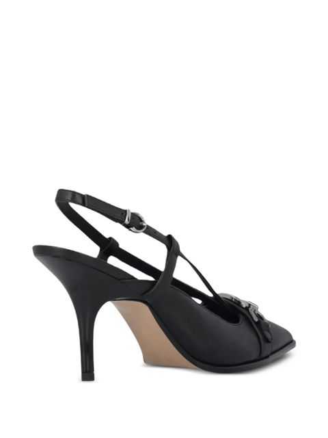 PINKO buckle-embellishment pumps - Black
