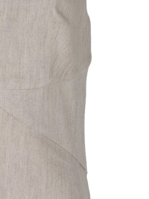 STAUD Madison V-neck maxi dress - Neutrals