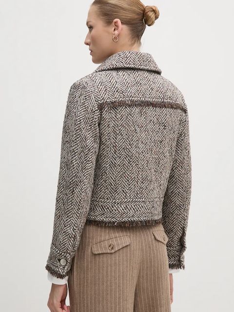 Sisley kurtka z domieszką wełny