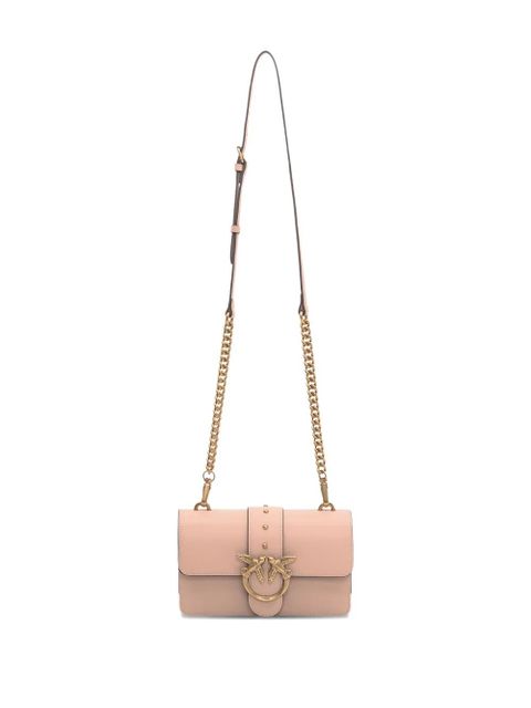 PINKO Love One leather crossbody bag