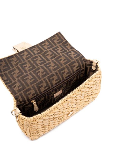 FENDI woven crossbody bag - Neutrals - zdjęcie produktu nr 2