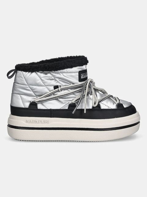 Napapijri śniegowce F5GLACIER02/NYP kolor srebrny NP0A892U S00