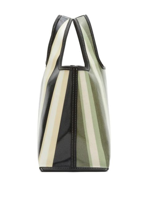3.1 Phillip Lim mini Market stripe tote bag - Green
