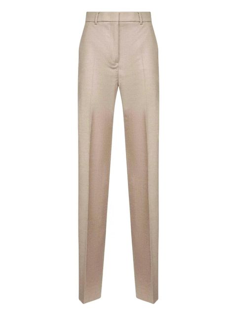 Max Mara Lambro high-rise pressed trousers - Neutrals - zdjęcie produktu nr 1