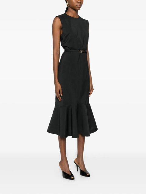 FENDI wool-blend dress - Black