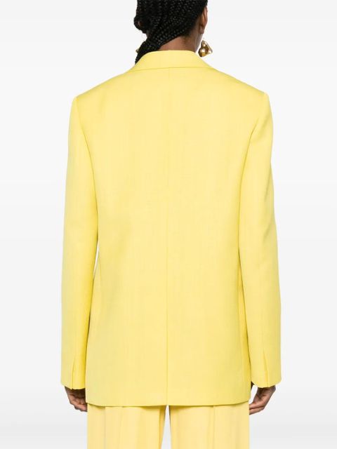 Jil Sander single-breasted blazer - Green