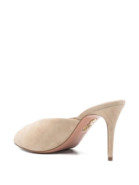 Aquazzura Secret peep-toe heel sandals - Neutrals