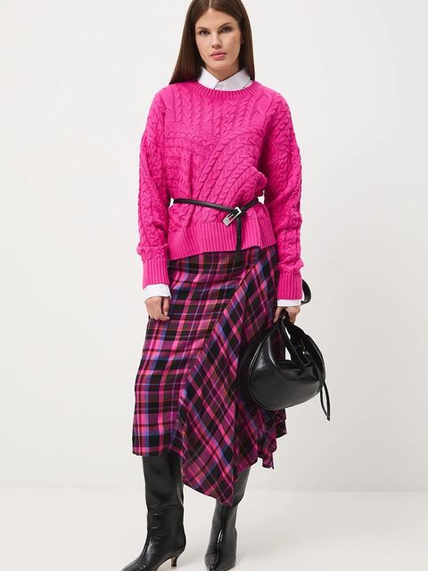 Medicine sweter damski kolor różowy - zdjęcie produktu nr 2