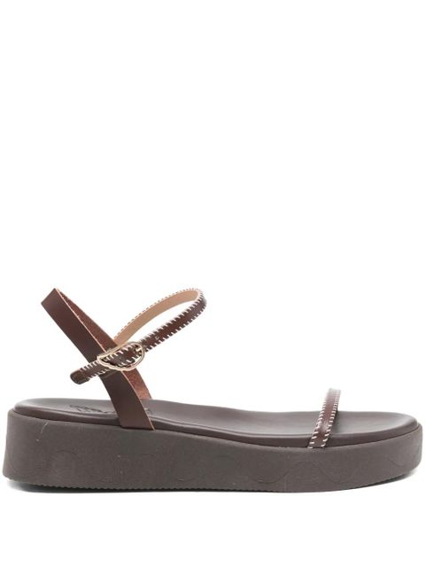 Ancient Greek Sandals Irida stitch-strap sandals - Brown - zdjęcie produktu nr 1
