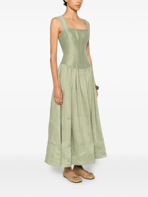 Aje Spirelle maxi dress - Green