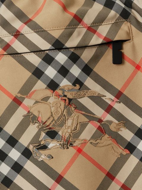Burberry EKD Vintage Check-print shorts - Neutrals