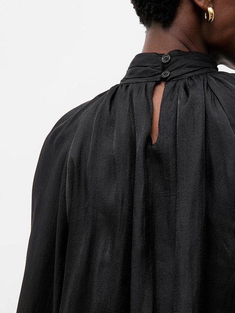 Answear.LAB bluzka damska kolor czarny gładka - zdjęcie produktu nr 2