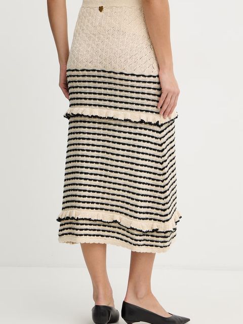 Twinset spódnica z domieszką lnu - zdjęcie produktu nr 2