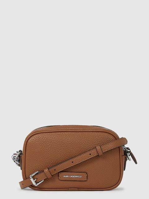 Karl Lagerfeld torebka IKON kolor brązowy A4W30248 - zdjęcie produktu nr 2