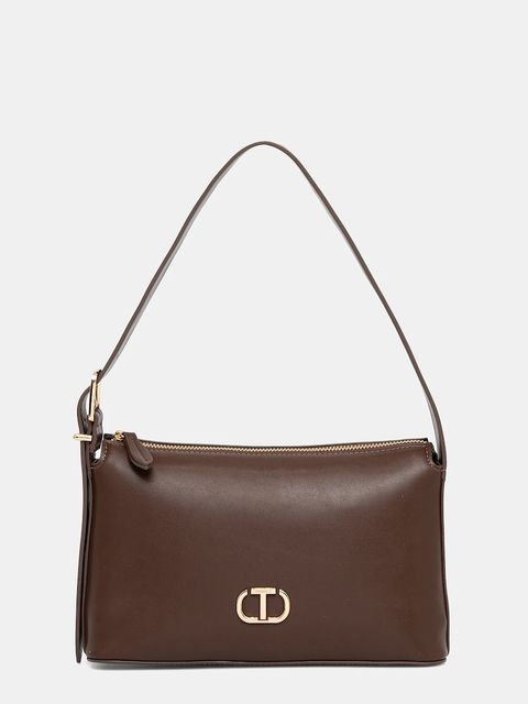 Twinset torebka kolor brązowy 252TB7023 - zdjęcie produktu nr 1