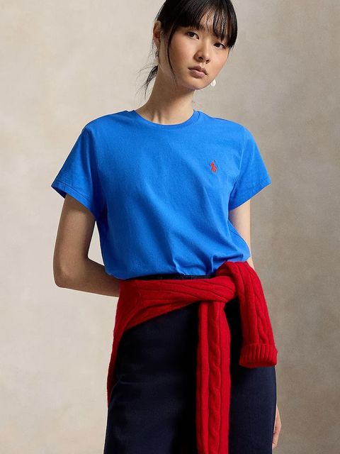 Polo Ralph Lauren t-shirt damski bawełniany - zdjęcie produktu nr 2
