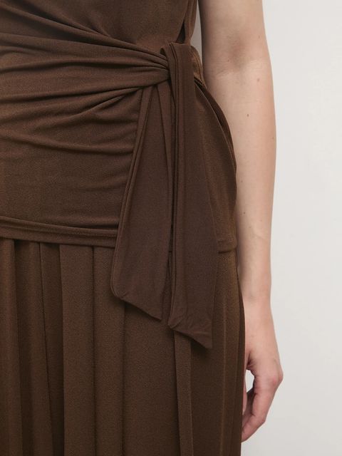 Answear.LAB top damska kolor brązowy gładka